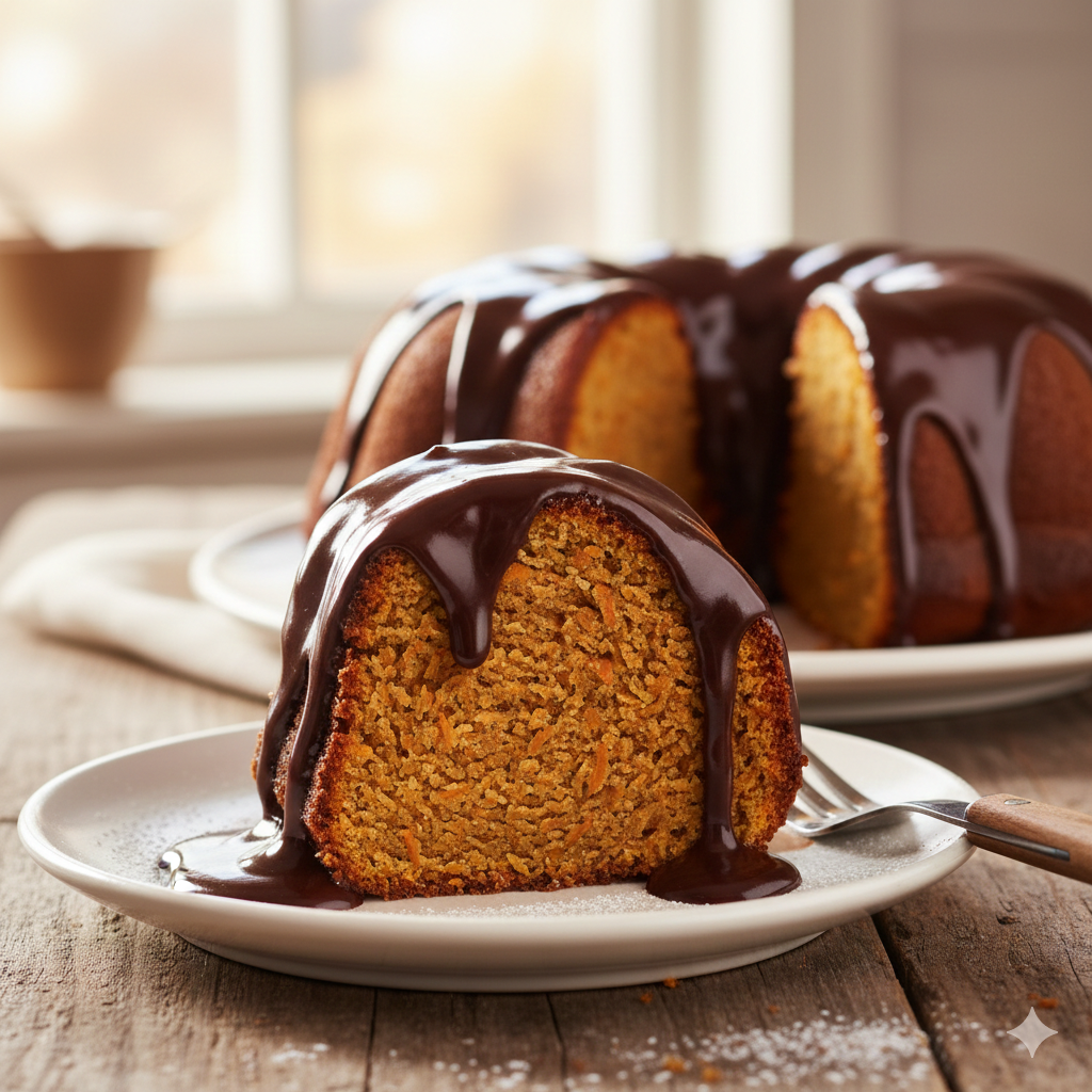 Bolo de Cenoura Tradicional