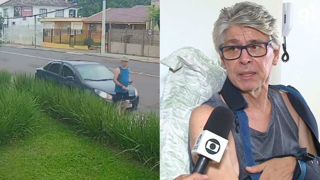 Aposentado atropelado no RS