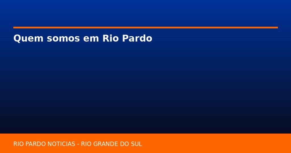 Quem somos em Rio Pardo