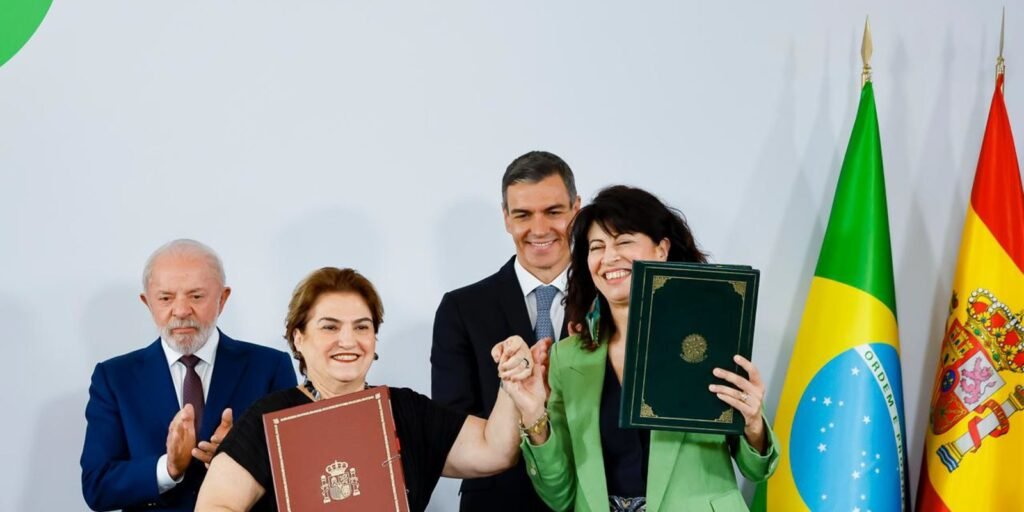 Brasil e Espanha unidos