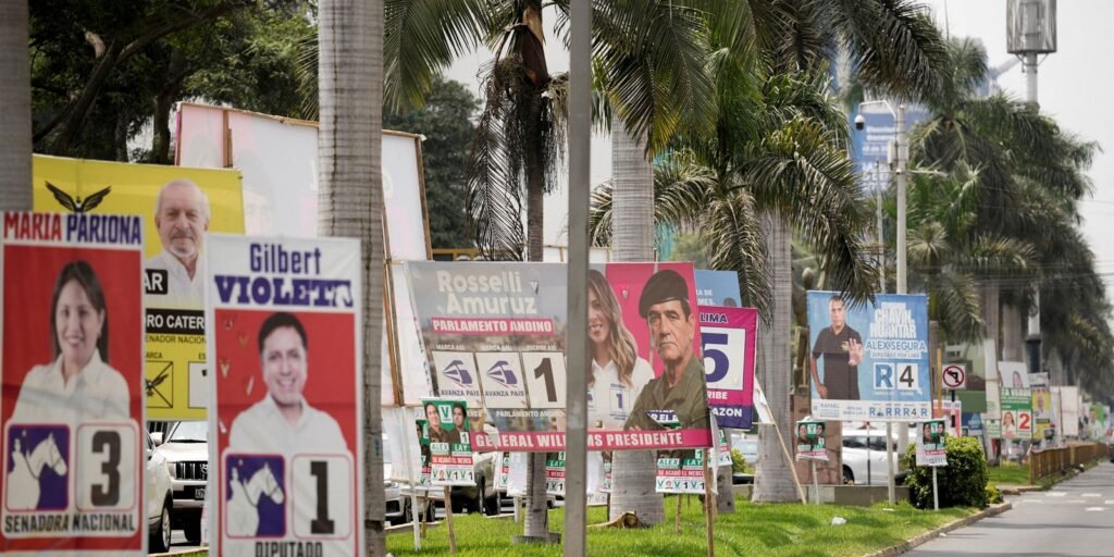 Peru: 35 candidatos