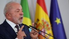 Lula pede regulação global das redes