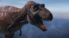 T. rex: braços pequenos