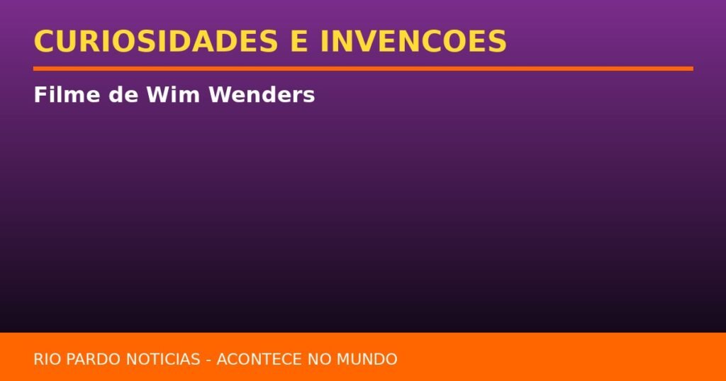 Filme de Wim Wenders