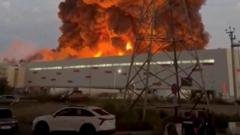 Ucrânia ataca 'Amazon russa'