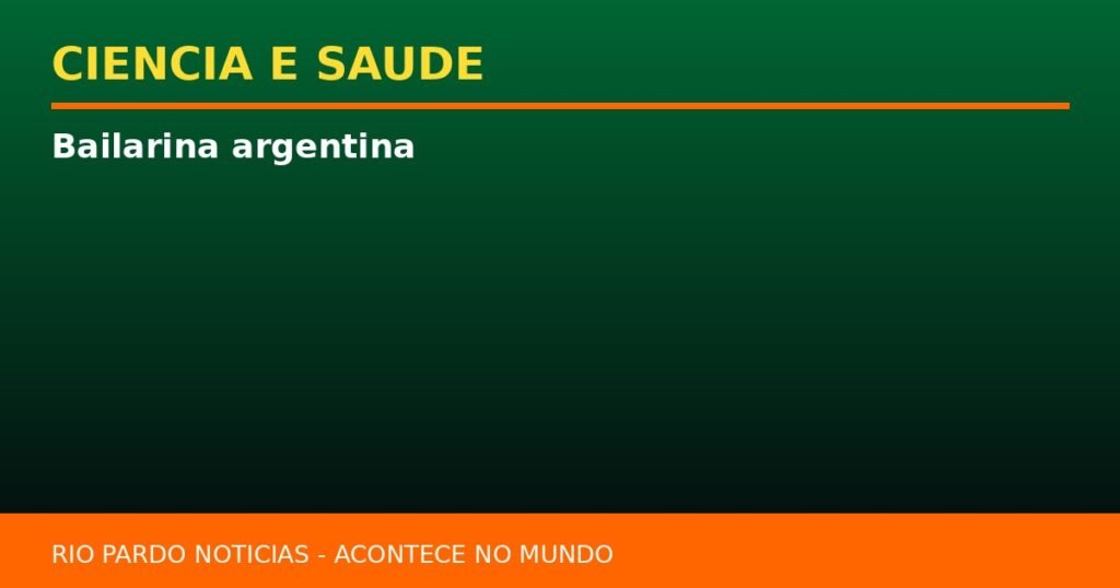 Bailarina argentina